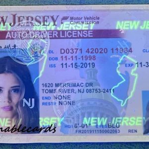 Buy New Jersey Driver’s License and ID Card Online