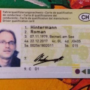 Buy Switzerland Driving License Online